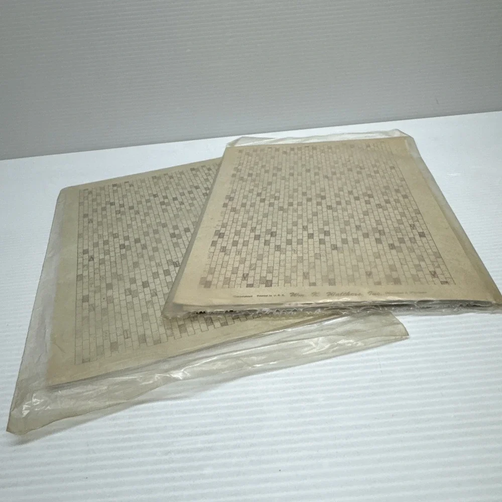 2 New WALTHERS HO Scale Building Paper V161 Yellow Ashland Stone Sheets 4pk Open